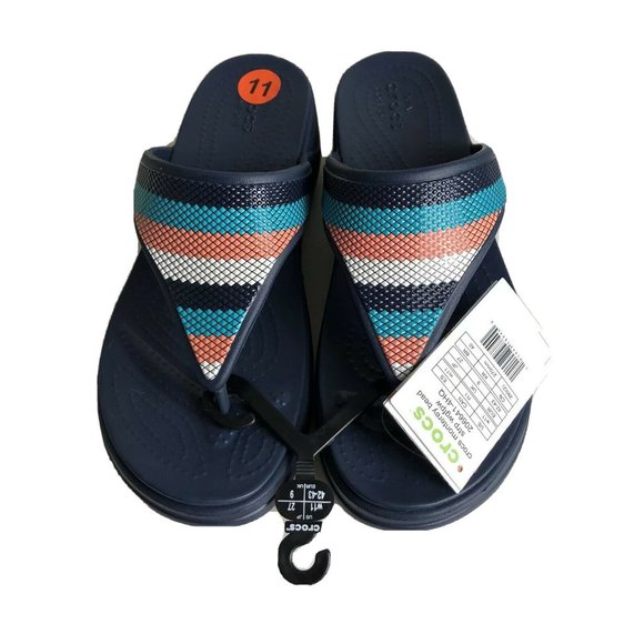 CROCS Shoes - Crocs Monterey Bead Wedge Sandals Womens Size 11